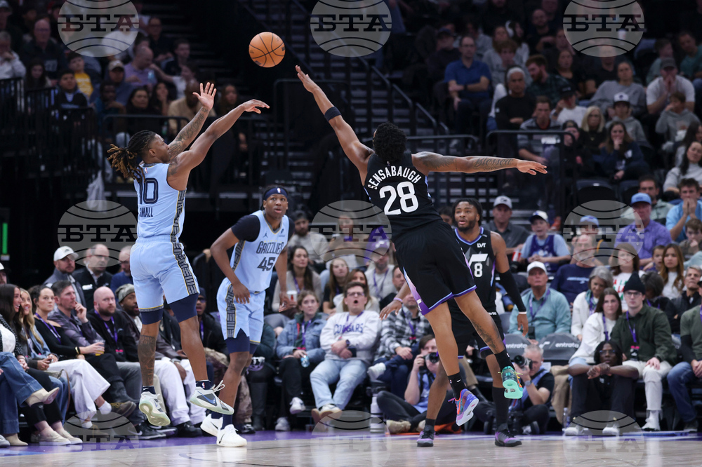 Grizzlies Jazz Basketball