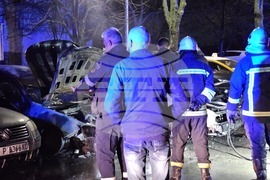 Русе - пожар - коли