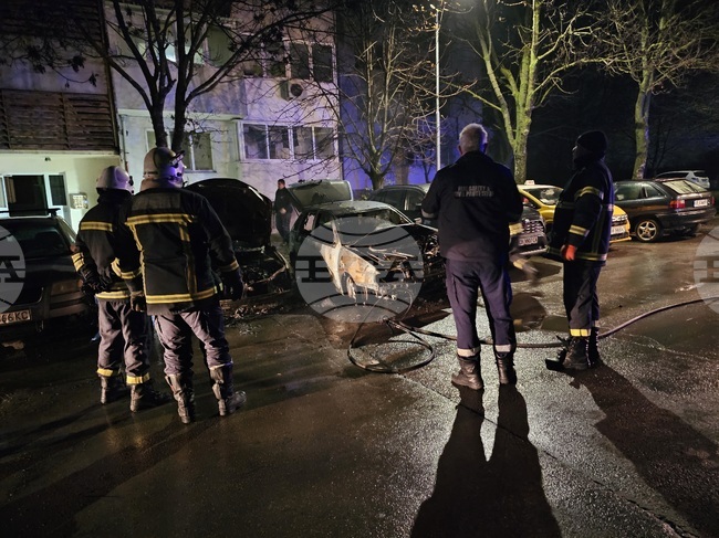 Русе - пожар - коли