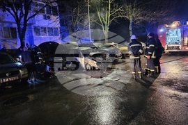 Русе - пожар - коли