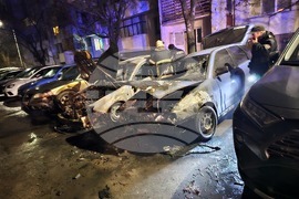 Русе - пожар - коли