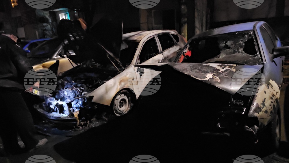 Русе - пожар - коли