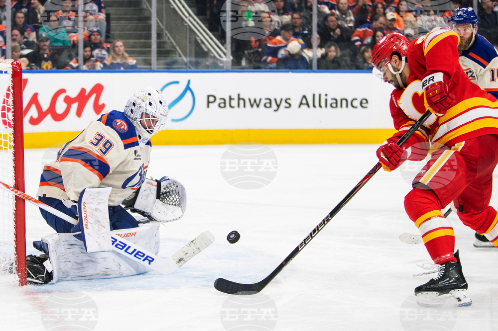 Flames Oilers Hockey