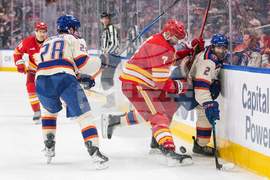 Flames Oilers Hockey