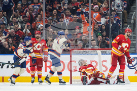 Flames Oilers Hockey