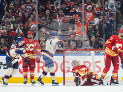 Flames Oilers Hockey