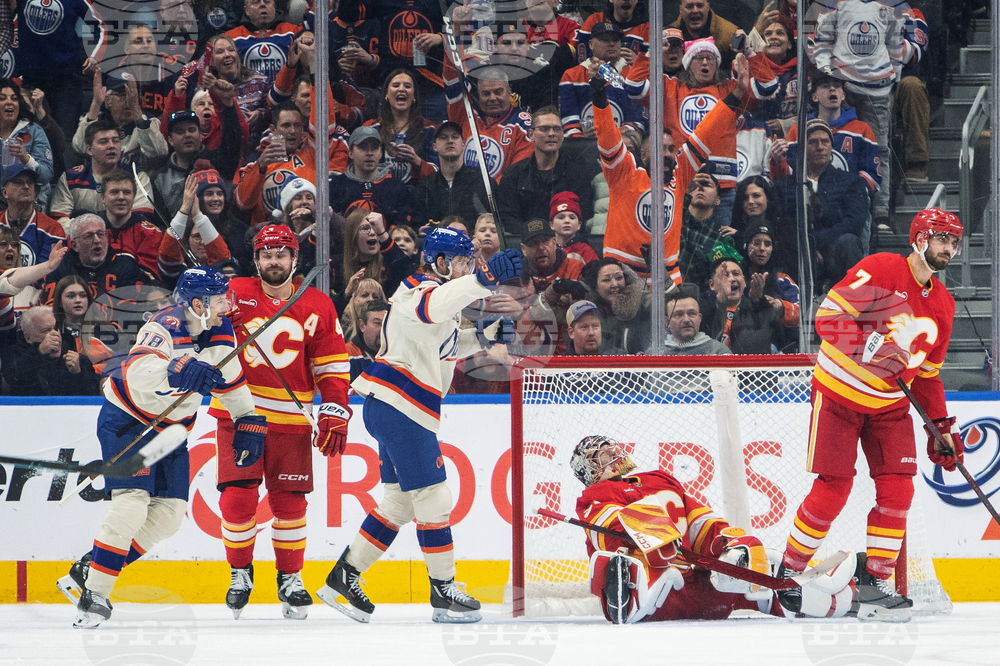 Flames Oilers Hockey