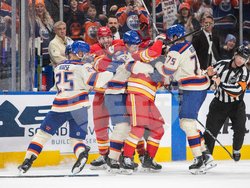 Flames Oilers Hockey