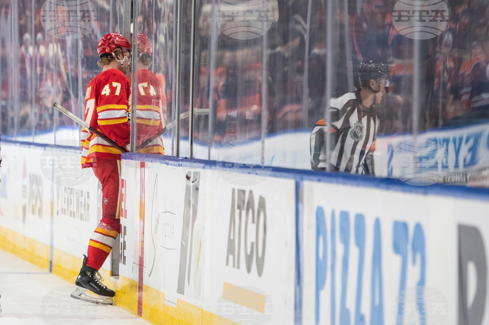 Flames Oilers Hockey