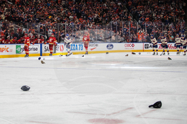 Flames Oilers Hockey