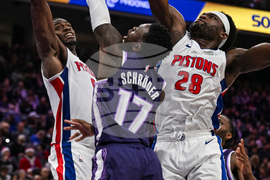 Pistons Kings Basketball