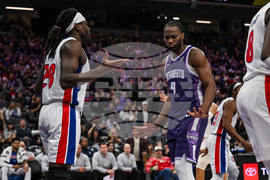 Pistons Kings Basketball