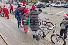 Шумен - „Коледа на колела” - велосипедно шествие