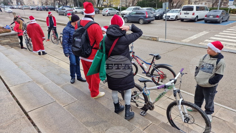 Шумен - „Коледа на колела” - велосипедно шествие