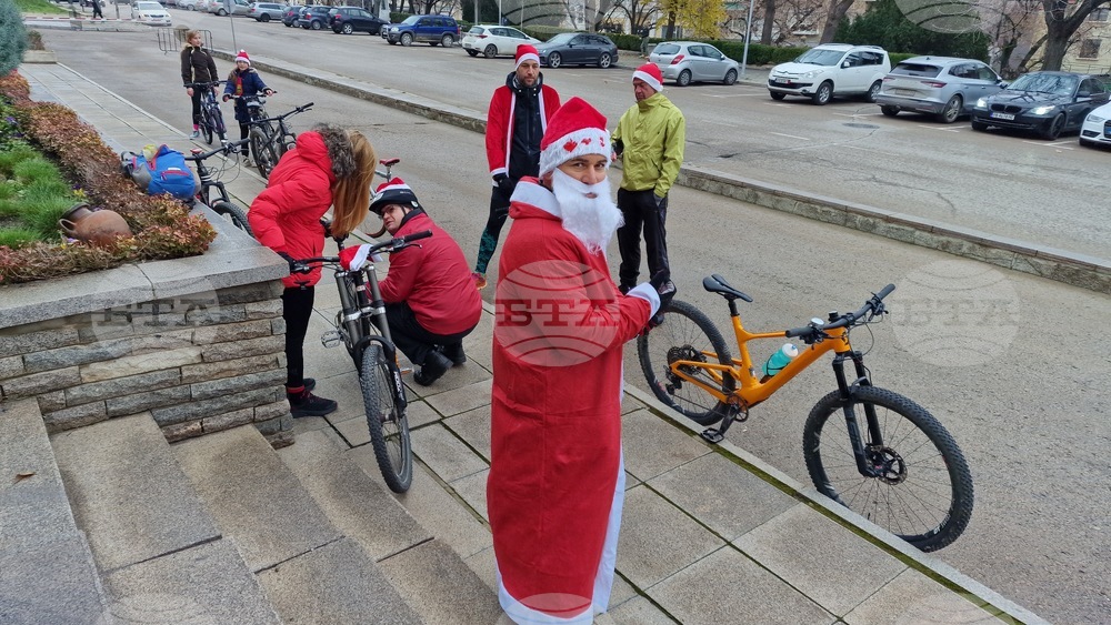 Шумен - „Коледа на колела” - велосипедно шествие