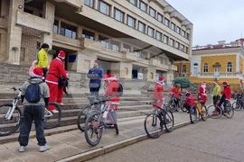 Шумен - „Коледа на колела” - велосипедно шествие