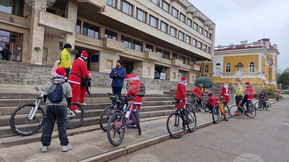 Шумен - „Коледа на колела” - велосипедно шествие