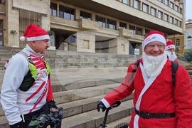 Шумен - „Коледа на колела” - велосипедно шествие