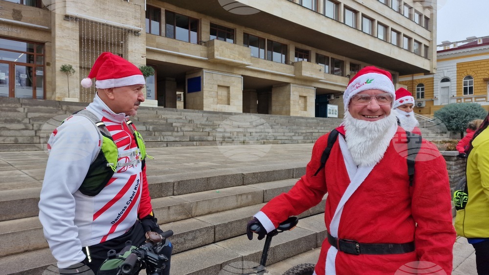 Шумен - „Коледа на колела” - велосипедно шествие