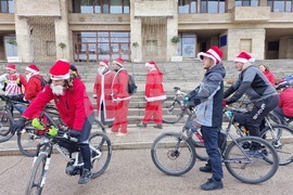 Шумен - „Коледа на колела” - велосипедно шествие
