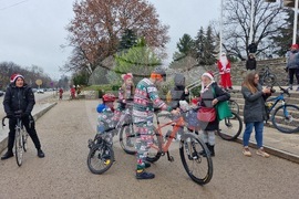Шумен - „Коледа на колела” - велосипедно шествие