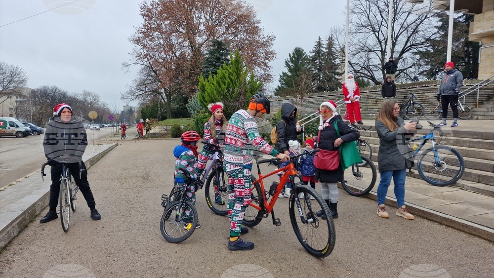 Шумен - „Коледа на колела” - велосипедно шествие