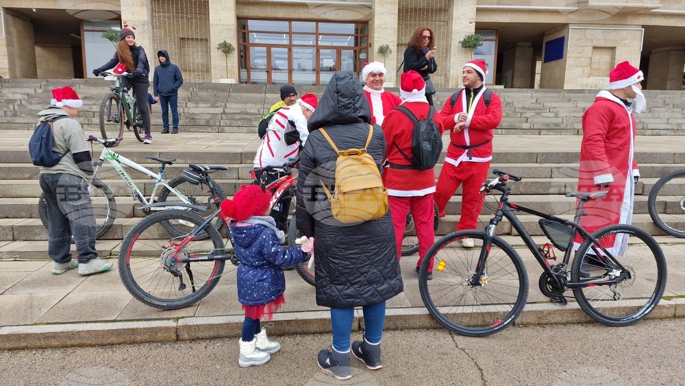 Шумен - „Коледа на колела” - велосипедно шествие