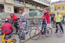 Шумен - „Коледа на колела” - велосипедно шествие