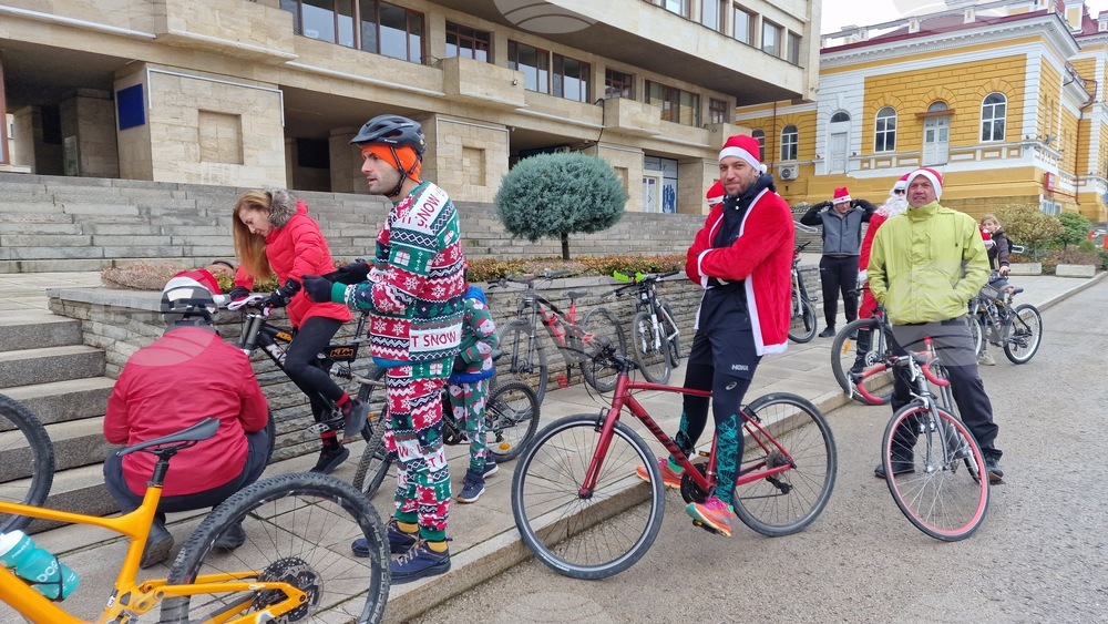 Шумен - „Коледа на колела” - велосипедно шествие