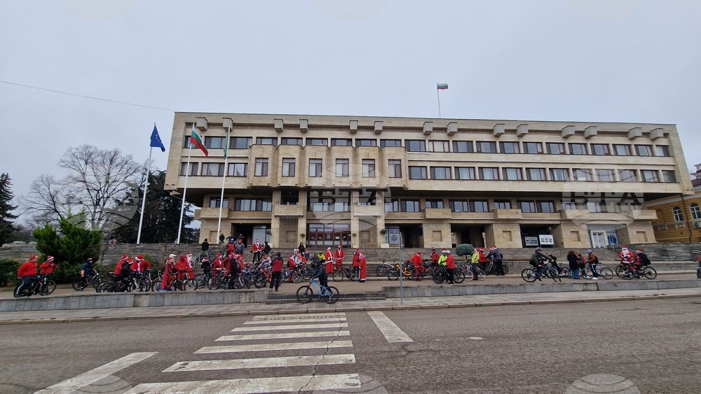 Шумен - „Коледа на колела” - велосипедно шествие