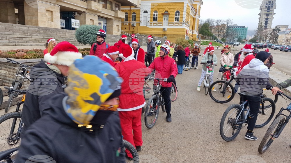 Шумен - „Коледа на колела” - велосипедно шествие
