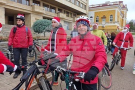 Шумен - „Коледа на колела” - велосипедно шествие