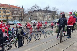 Шумен - „Коледа на колела” - велосипедно шествие