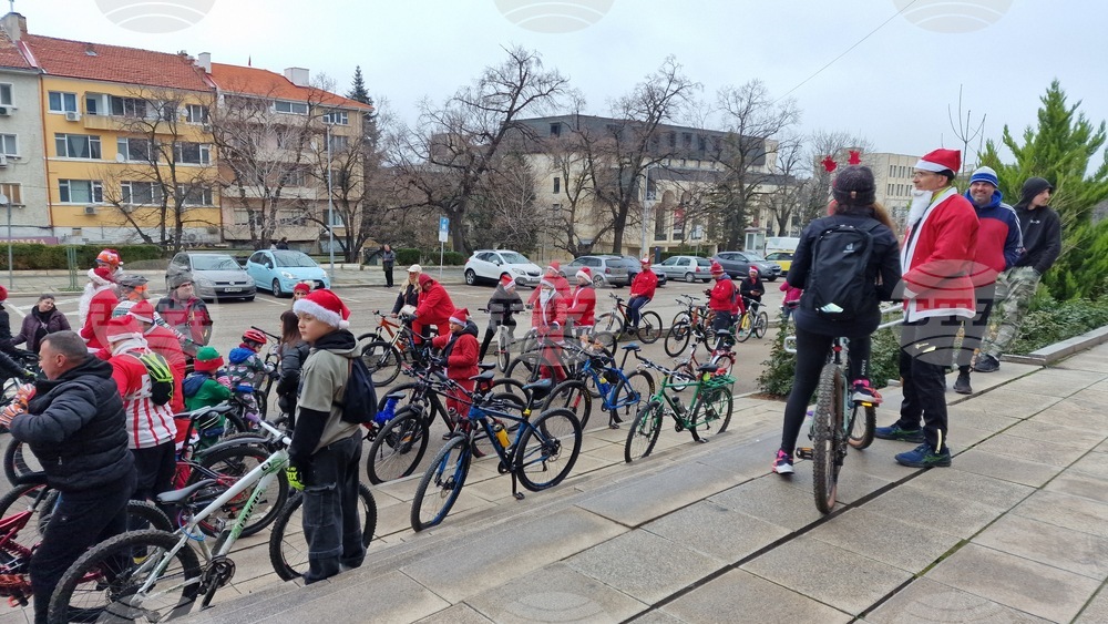 Шумен - „Коледа на колела” - велосипедно шествие
