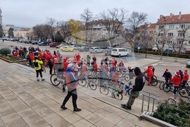 Шумен - „Коледа на колела” - велосипедно шествие