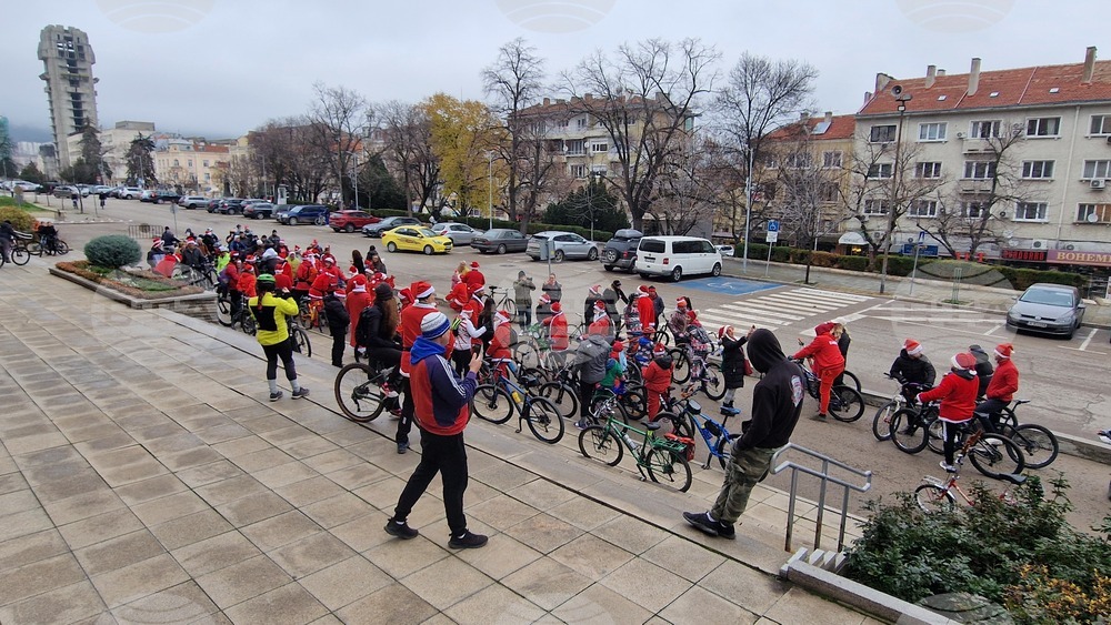Шумен - „Коледа на колела” - велосипедно шествие