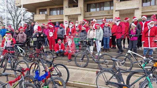 Шумен - „Коледа на колела” - велосипедно шествие