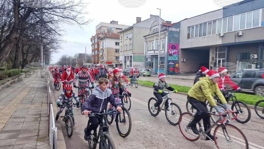Шумен - „Коледа на колела” - велосипедно шествие
