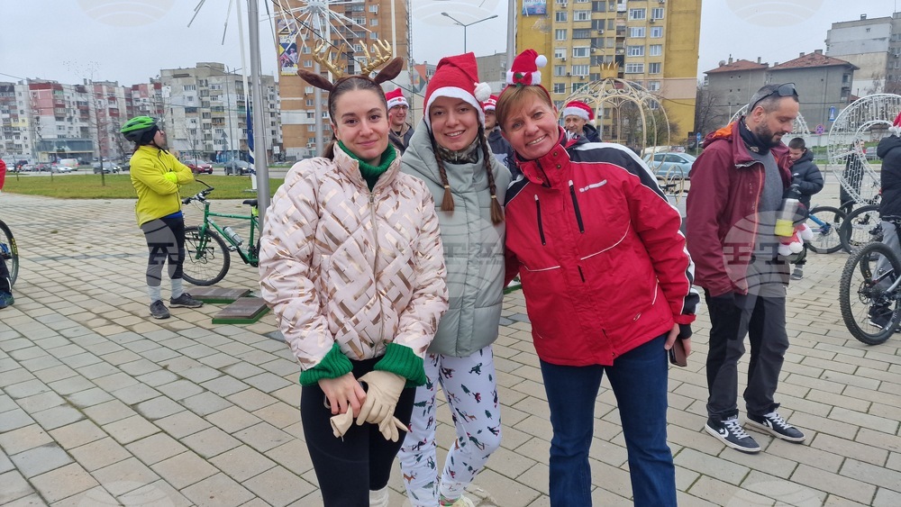 Шумен - „Коледа на колела” - велосипедно шествие