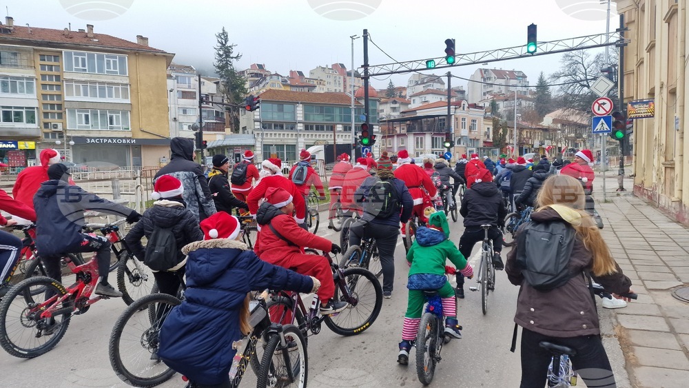 Шумен - „Коледа на колела” - велосипедно шествие