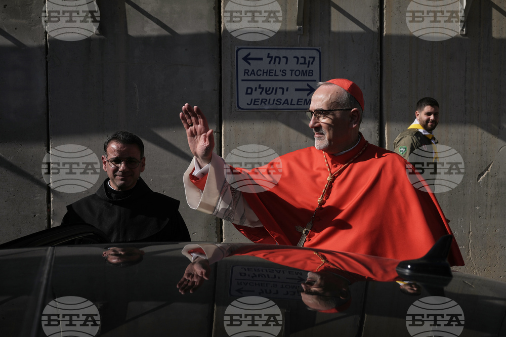 Латинският патриарх на Йерусалим поведе традиционната процесия към Витлеем