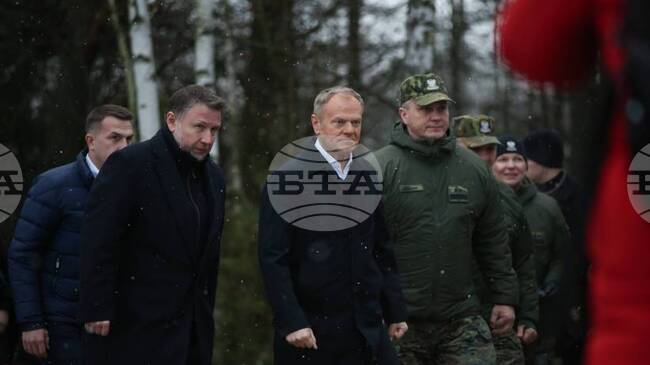 ПАП: Полският премиер посети хората, охраняващи границата с Беларус