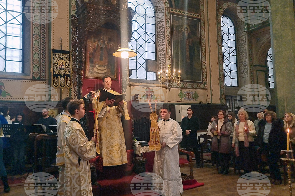 Стара Загора - св. Василиева литургия