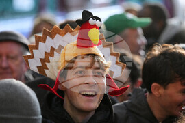 Britain Christmas Eve Meat Market