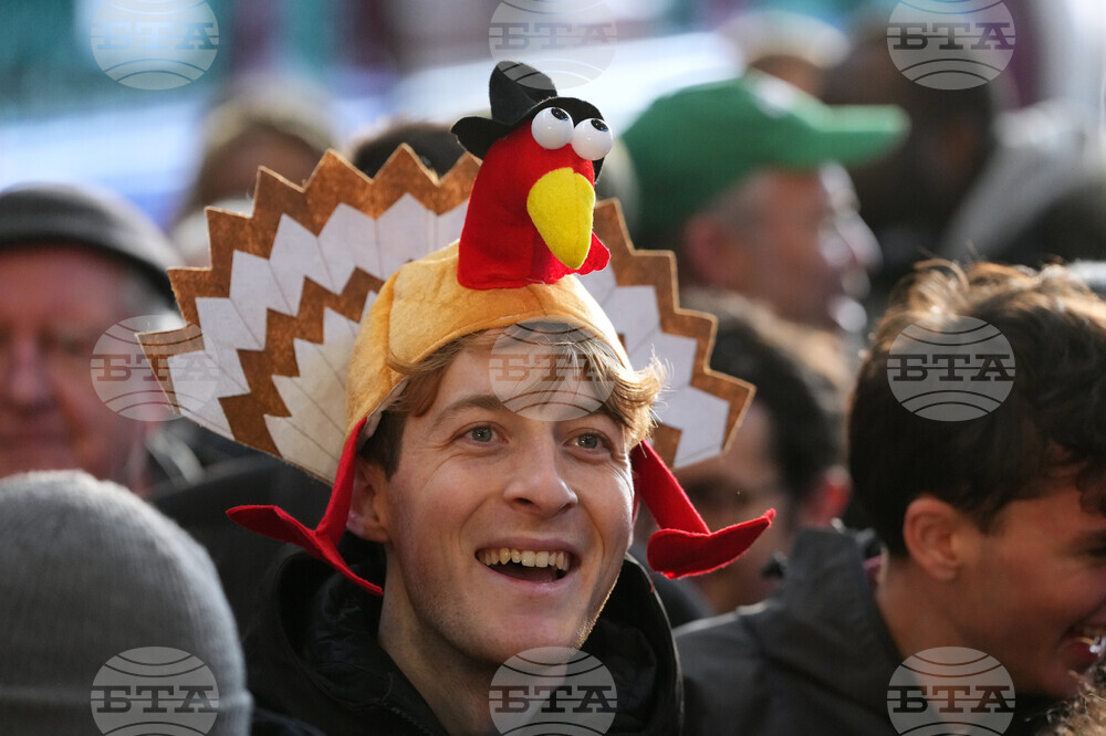 Britain Christmas Eve Meat Market