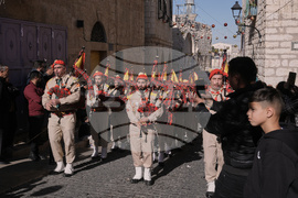 Israel Palestinians Christmas