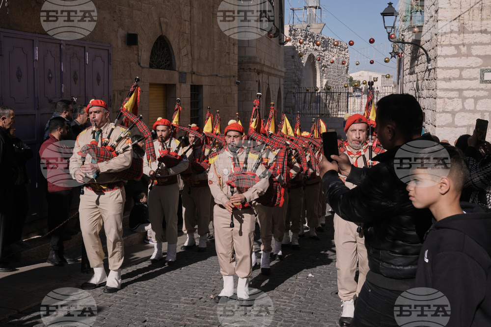 Israel Palestinians Christmas