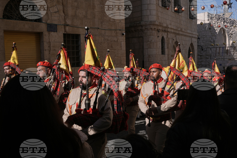 Israel Palestinians Christmas