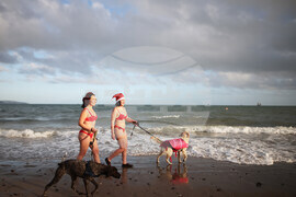 Britain Northern Ireland Christmas Eve Swim