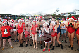 Britain Northern Ireland Christmas Eve Swim